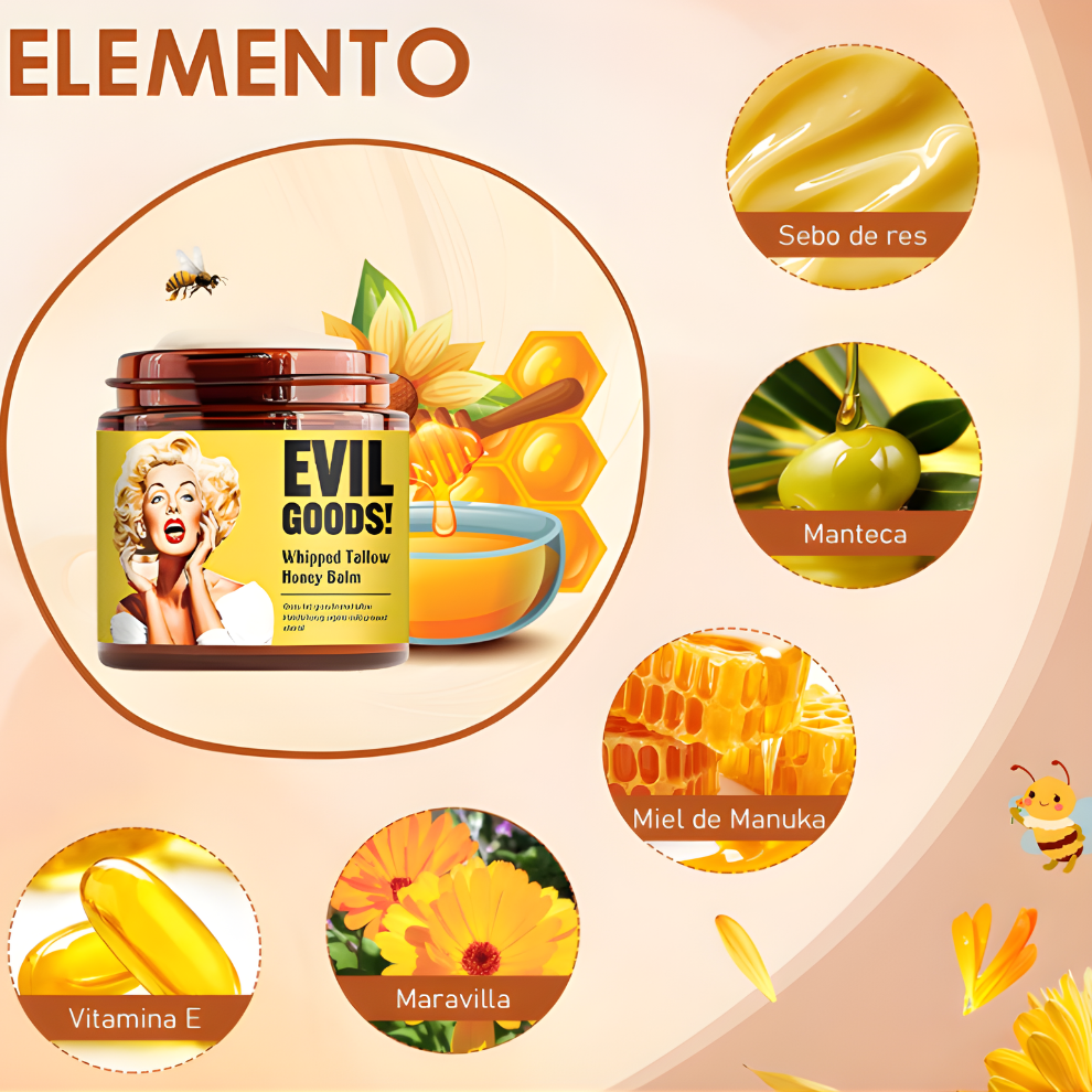 Crema Hidratante Evil Goods Manteca