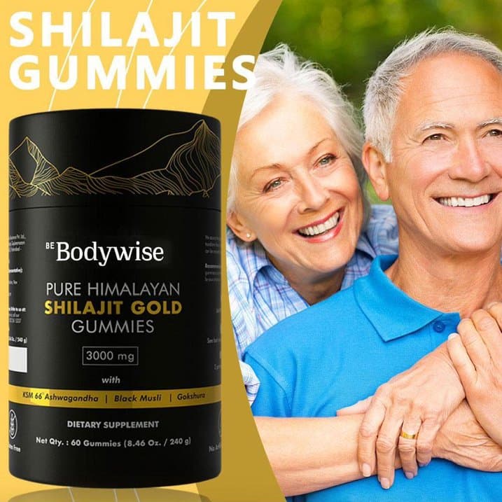 Suplemento Shilajit Gomas 60 Pcs 3000mg